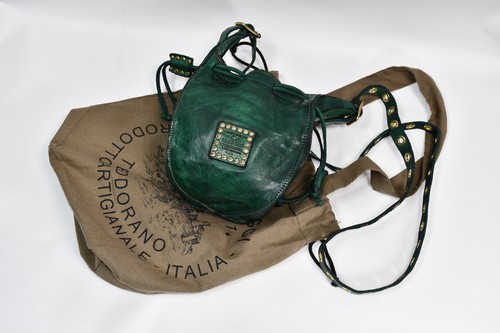 Campomaggi leather drawstring - leather,