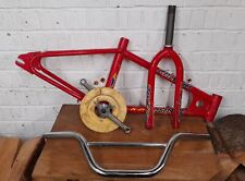 1984 Raleigh Mini Burner Mk1 BMX Frame Forks Crank and Bars