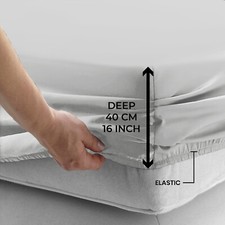 Extra deep fitted sheet - deep,