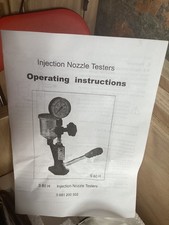 diesel injector nozzle tester