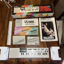 CASIO VL-TONE ELECTRONIC MUSICAL KEYBOARD PERFECT WORKING CONDITION & PAPER WORK