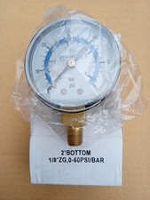 STANWELL STL110 AIR COMPRESSOR PRESSURE GAUGE BEER POSTMIX PUB HOME BAR MAN CAVE