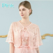 Women Lace Shrug Bolero Cape