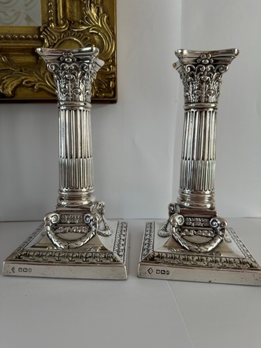 Pair inch solid - 7, silver