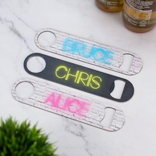 Personalised Bar Blade | Neon