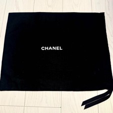 CHANEL Auth Dust Bag Black