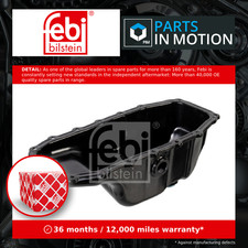 Sump Pan 174121 Febi Oil Wet
