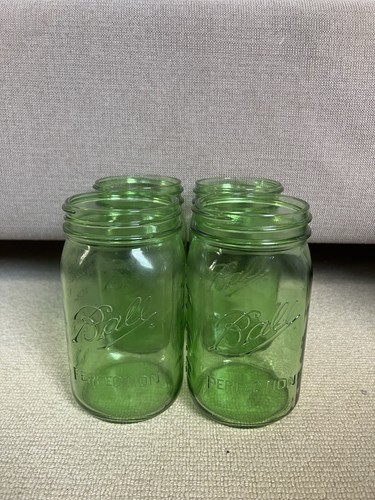 Ball green mason jar - ball,