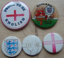 5 x ENGLAND badges