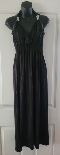 Ladies black maxi dress - ladies,