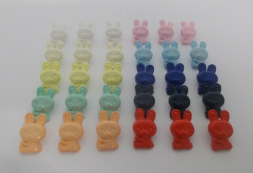 Rabbit buttons 17mm x - 17mm,