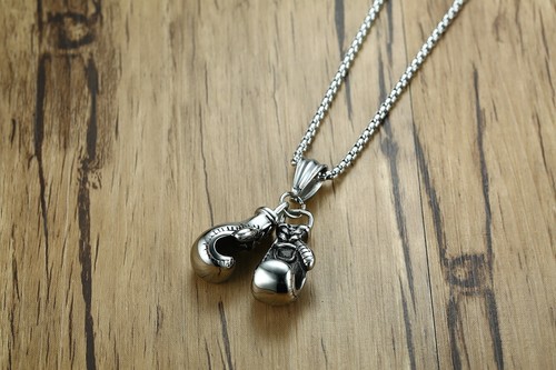 Gold silver plated boxing - silver,