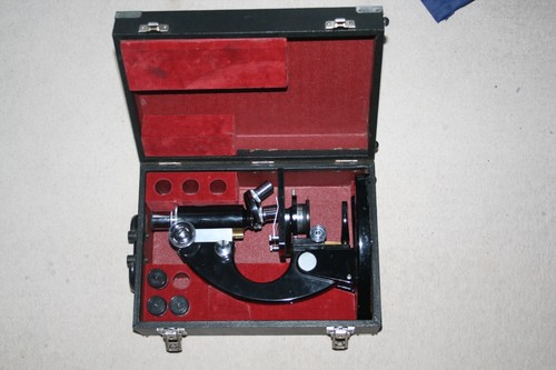 Vintage baker microscope in - c.,