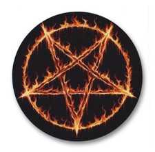 Satanic Metal Pentagram Vinyl