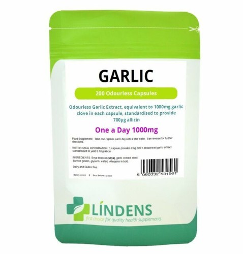 Garlic capsules 1000mg - garlic,