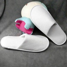 10 Pairs Slippers Spa Slippers Bulk Indoor Slippers Guest Pedicure Slippers