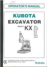 KUBOTA EXCAVATOR KX36-2