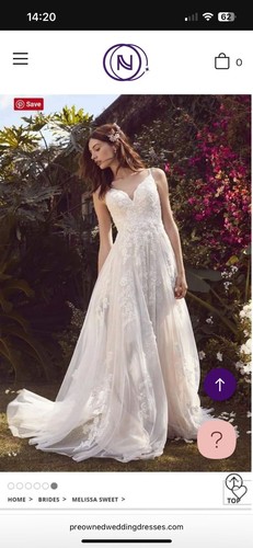 Melissa sweet wedding dress - dress,