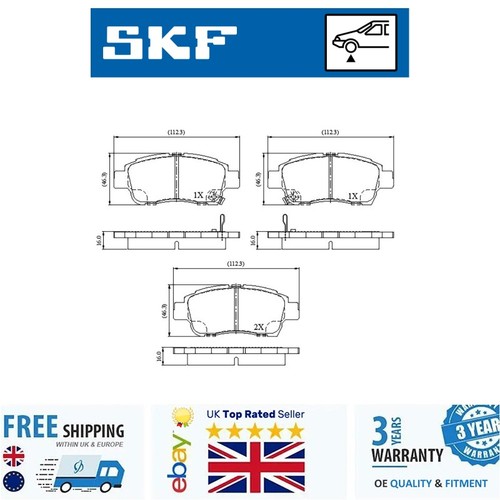 Brake pad set for - pad, toyota