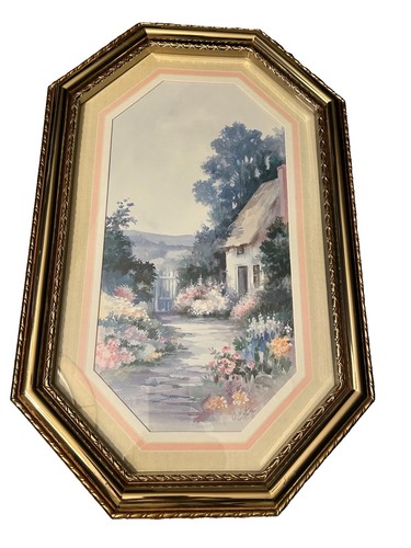 Vintage signed print country - vintage,