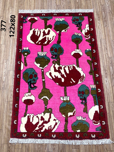 Opium hand made afghan war - made,