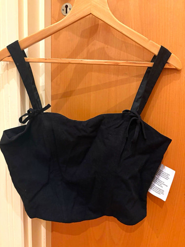 Miss selfridge black bustier - miss,