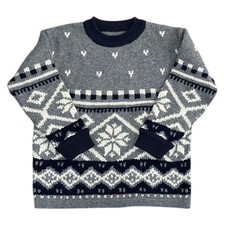 Vintage Hand Knit Jumper Fair