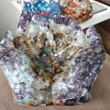 Large Home Made Resin And