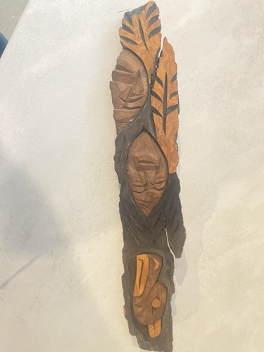 Hand carved wall - hand,