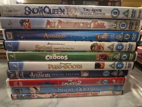 Kids dvd bundle - 10,