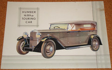 HUMBER 16/50 HP TOURING CAR -