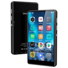 80GB MP3 Player Bluetooth & WiFi, 4.0" Touchscreen with Speaker & Browser