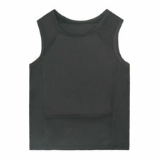 Black bulletproof shirt vest - black, t-shirt