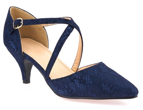 New ladies navy blue - navy, lace