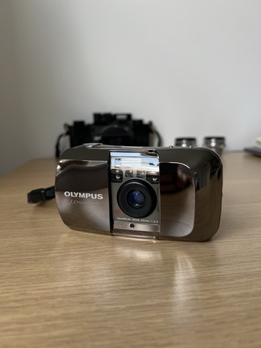Rare mint olympus mju f3 - rare, f3.5