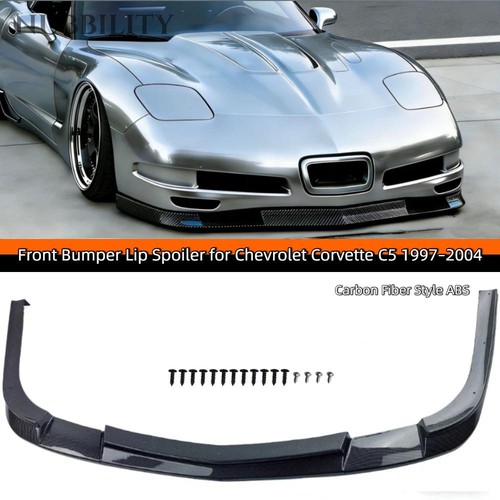 3pcs carbon fiber style front - 3pcs,