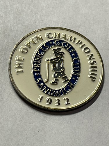 Rare 1932 open championship - championship, 1"