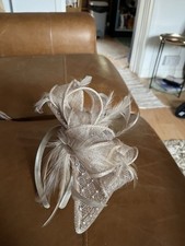 Fascinator headband beige john - fascinator,