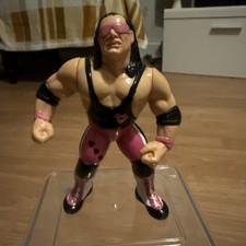 WWE BRET THE HITMAN HART HASBRO WRESTLING ACTION FIGURE WWF