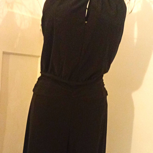 Wallis black neck sleeveless - v-neck,