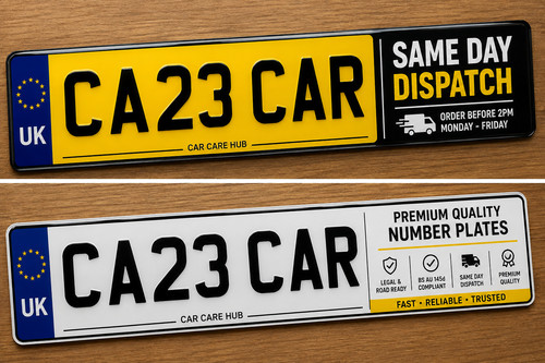 Premium number plates - number, –