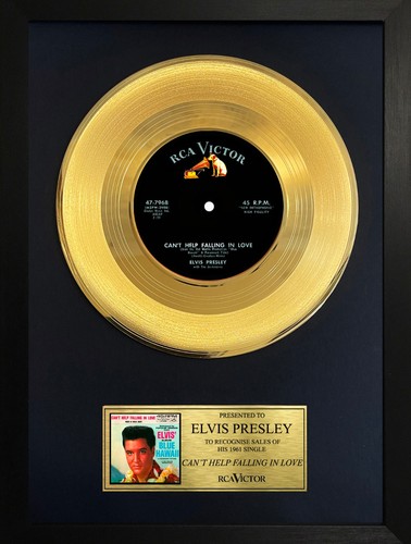 Elvis presley gold record - elvis,