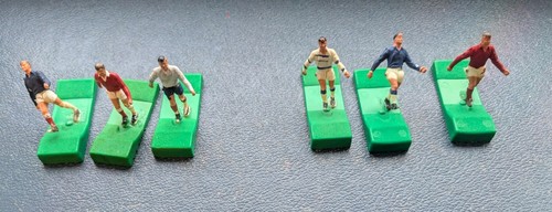 Subbuteo rugby kickers - 6x,