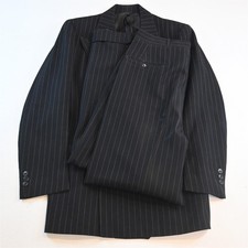 Vtg 1940s WWII 36S 32x30 Black