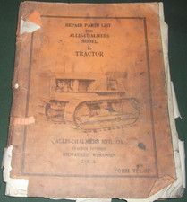 ALLIS CHALMERS MODEL L TRACTOR