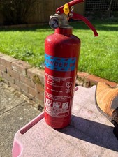 1kg ABC Dry Powder Fire Extinguisher, First Alert Bracket, Car Taxi Caravan UKCA