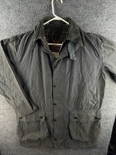 Barbour a205 border blue - blue, waxed