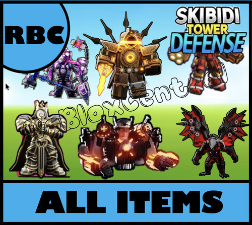 All skibidi tower defense - all,