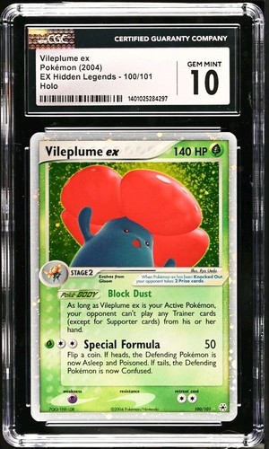 Pokemon vileplume 100 - ex, 100/101
