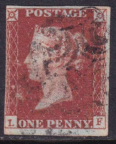 Fine used 1841 penny - used,